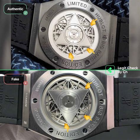 comparaison hublot fake|are hublot watches real.